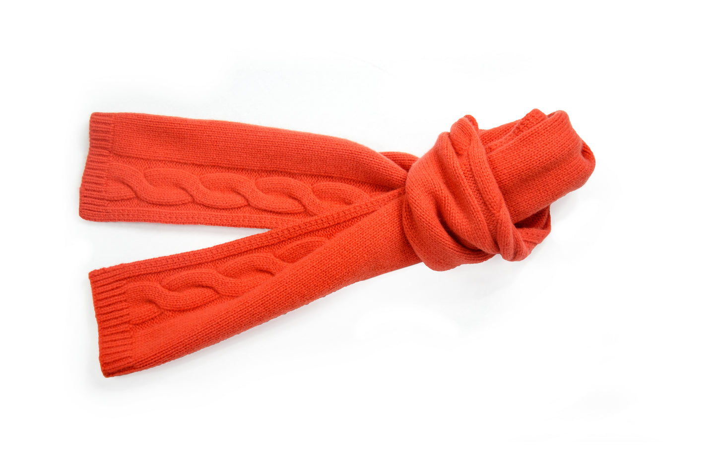 Mongol Flame Vine - Mongolian Cashmere Scarf