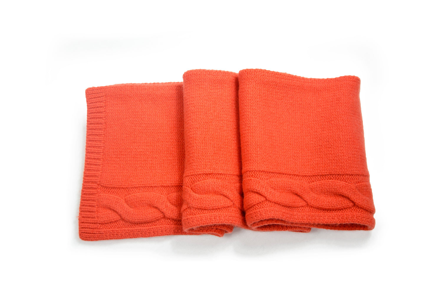 Mongol Flame Vine -  Mongolian Cashmere Scarf
